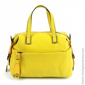 Женская кожаная сумка 5809 Елоу желтый