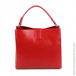 Женская кожаная сумка 2115 Ред красный