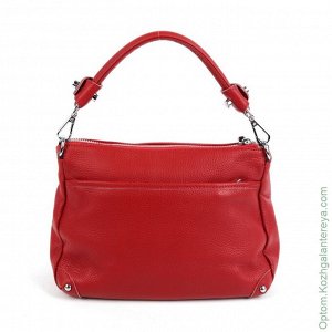 Женская кожаная сумка 1669 Ред красный