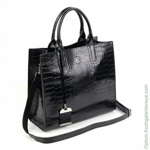 Женская кожаная сумка В2240А Блек черный