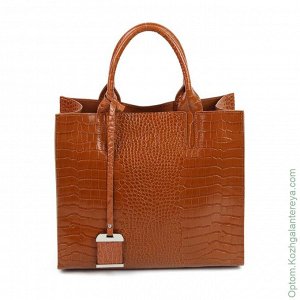 Женская кожаная сумка В2240А Елоу Браун рыжий