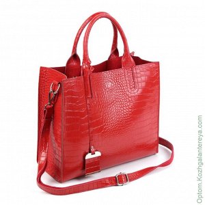 Женская кожаная сумка В2240А Ред красный