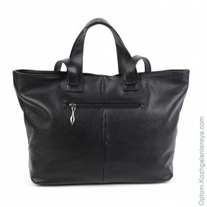 Женская кожаная сумка В2224 Блек черный