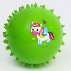 Развивающий массажный мячик «Волшебная Пони», цвет МИКС, d= 8 см
