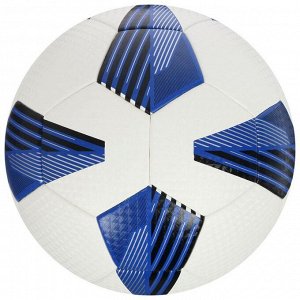 Мяч футбольный ADIDAS Tiro Lge Art, размер 4, ТПУ, 32 панелей, термосшивка, цвет белый/синий