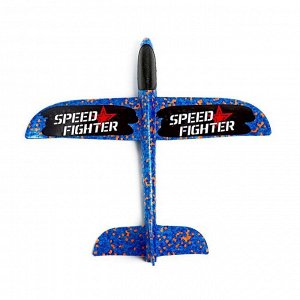 Самолёт Speed fighter 31х35см, цвета МИКС