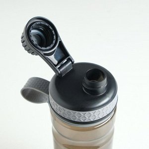 Шейкер спортивный для коктейлей и воды, 800 мл, 25x8 см