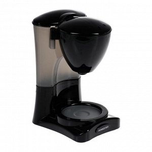 Кофеварка HOMESTAR HS-2021, капельная, 550 Вт, 0.6 л, черная
