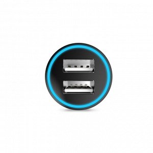 Автомобильный адаптер Hoco UC204 на 2 USB