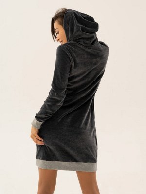 Платье Bona Fide: Bona&Gonna Dress "Dark Gray Velur"