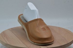 041-1-35  Обувь домашняя (Тапочки кожаные)