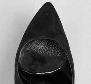 Полустельки для обуви, с протектором, силиконовые, 8,5 × 6,3 см, пара