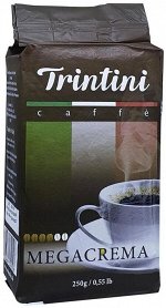 Кофе молотый Trintini Megacrema 250г