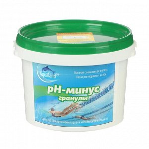 СИМА-ЛЕНД Регулятор pН-минус Aqualand, гранулы, 1 кг