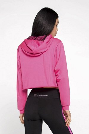 Худи Оверсайз кроп-худи Basic New Pink дополнит твои тренировки комфортом и легкостью. Универсальная вещь из нежной ткани, с капюшоном и застежкой-молнией. Надевай на пробежку или используй в повседне