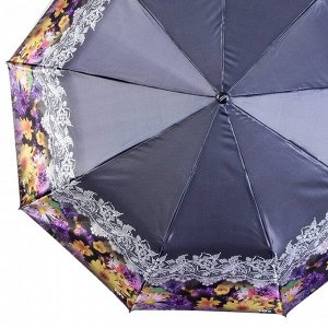 Зонт ЦВЕТ: серый,  Замеры модели*
* рост указан приблизительно, ориентируйтесь на замеры
*	Размер 107 см ( диаметр купола 107 см)
Стильный женский зонт с оригинальным рисунком, купол стандартного разм