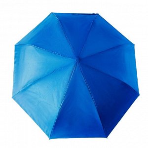 Зонт ЦВЕТ: синий,  Замеры модели*
* рост указан приблизительно, ориентируйтесь на замеры
*	Размер 95 см ( диаметр купола 95 см)
Стильный женский зонт с интересным дизайном, купол стандартного размера 