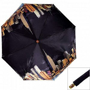 Зонт ЦВЕТ: темно-серый,  Замеры модели*
* рост указан приблизительно, ориентируйтесь на замеры
*	Размер 98 см ( диаметр купола 98 см)
Стильный женский зонт с оригинальным рисунком, купол стандартного 