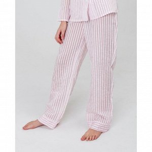 Брюки пижамные для девочки MINAKU: Light touch цвет розовый