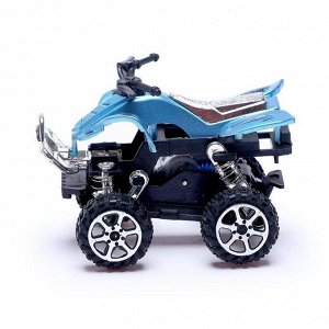 Мотоцикл инерционный «Квадрик», цвета МИКС