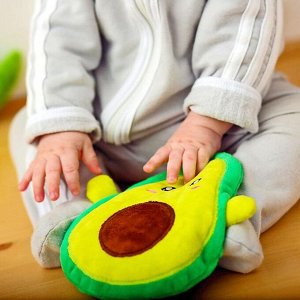Развивающая игрушка-грелка «Авокадо»
