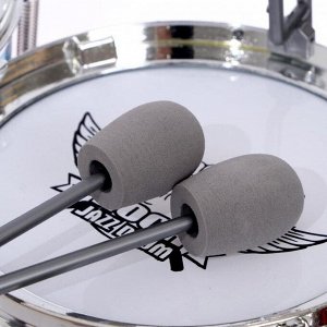 Барабанная установка "Ритм", 3 барабана, тарелка, палочки