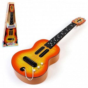 Игрушка музыкальная "Гитара стиль", звуковые эффекты, цвета МИКС