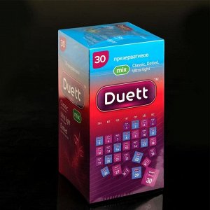 Презервативы DUETT Mix 30 шт