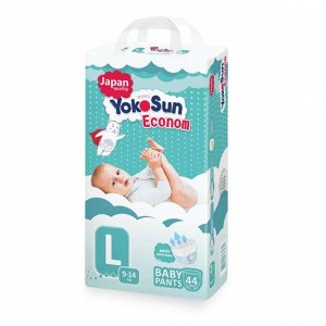 Пoдгyзнuku-тpycuku YokoSun L, 9-14 kг, 44 шт