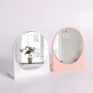 Зеркало складное-подвесное, d зеркальной поверхности 14,5 см, цвет МИКС