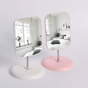 Зеркало настольное, на гибкой ножке, зеркальная поверхность 11,6 ? 14,7 см, цвет МИКС