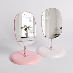 Зеркало настольное, на гибкой ножке, зеркальная поверхность 11 ? 14 см, цвет МИКС