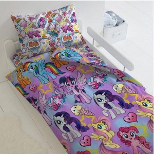 Комплект постельного белья "My Little Pony" "Summer time" 1,5 сп.