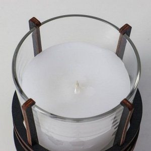 Ароматическая свеча в стекле с декором MINT GUM, 10х9,5 см, 150 гр 6770865