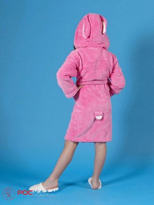 Детский халат из велсофта "Зайка" ВЗ-08 (3)