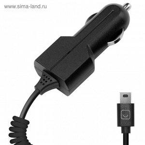 АЗУ mini USB, 1A, черный, Prime Line
