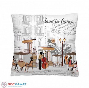 Декоративная подушка С любовью из Парижа
