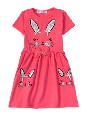 Платье для девочек "Honey Bunny pink"
