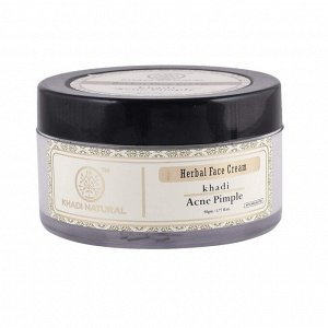 Khadi Naturals Khadi Herbal Acne Pimple Cream/ Кхади Крем Для Лица Против Акне