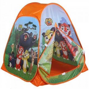 Палатка детская игровая "Играем вместе" Лео и Тиг ,81*90*81 см, сумка