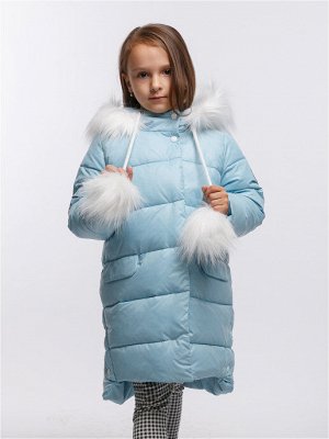 Пенелопа 11П102 Пальто для девочек, Пенелопа 11П102 голубой