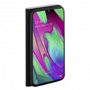 Чехол Book Cover для Samsung Galaxy A40 (2019), белый, PET белый, Deppa