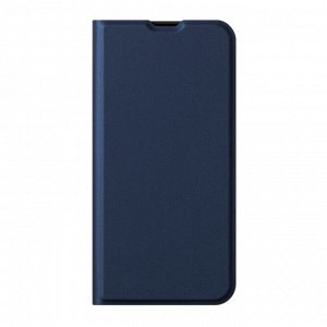 Чехол Book Cover Silk Pro для Xiaomi Redmi Note 8 Pro, синий, PET синий, Deppa