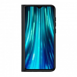 Чехол Book Cover Silk Pro для Xiaomi Redmi Note 8 Pro, синий, PET синий, Deppa