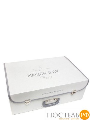 Покрывало "EMELINE" вафельн с кисточками (240*260) гр.розов (Maison Dor)