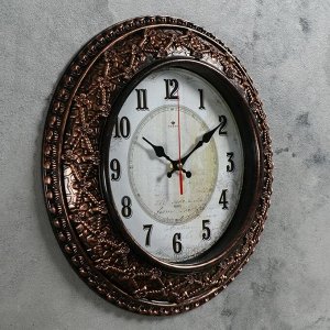 Часы настенные, серия: Классика, "Санж", 38 см, в ассортименте