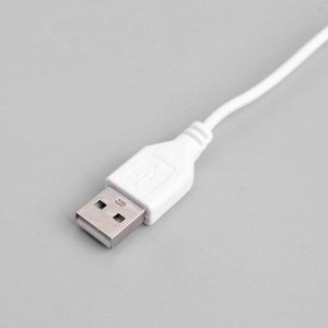 Фигура акрил. "Снеговичок" 10х4 см, USB