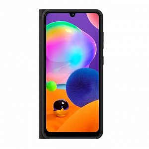 Чехол Book Cover Silk Pro для Samsung Galaxy A31 (2020), красный, PET синий, Deppa