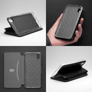 Чехол Clamshell Case для Xiaomi Redmi 7A, черный, PET синий, Deppa