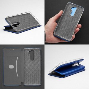 Чехол Clamshell Case для Xiaomi Redmi Note 8 Pro, синий, PET синий, Deppa